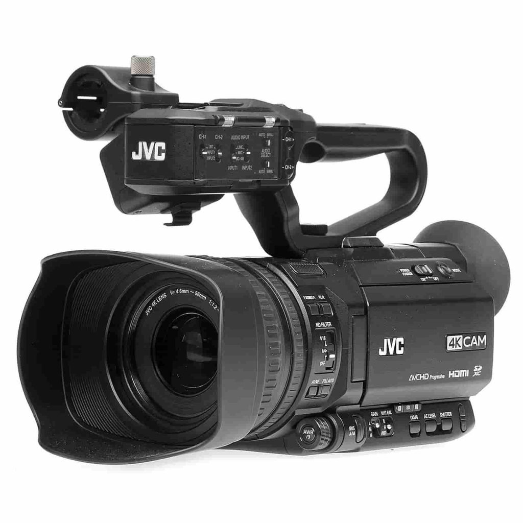 Alquiler cámara video JVC GY HM250E xsoaudiovisuals