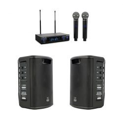 Pack inalámbrico, altavoces y micrófonos xsoaudiovisuals.com